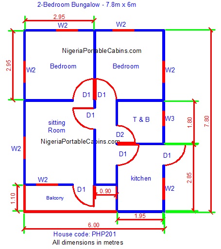 Bungalow Floor Plans Nigeria House By Builder Now