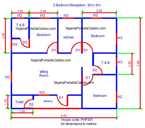 Bungalow Floor Plans Nigeria House Plans By Builder