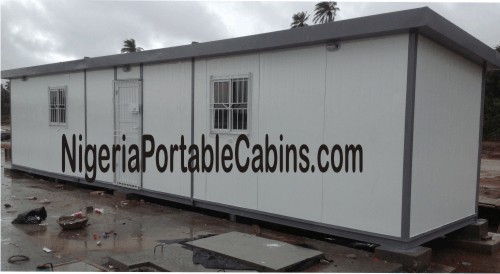 12m by 2.4m Portable Cabin Nigeria
