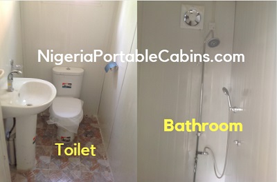 Portable Cabin Toilet And Bathroom Interior Nigeria