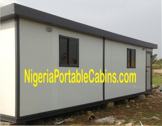 9m by 3m Portable Cabin Comprising 2 Offices and 1 Toilet